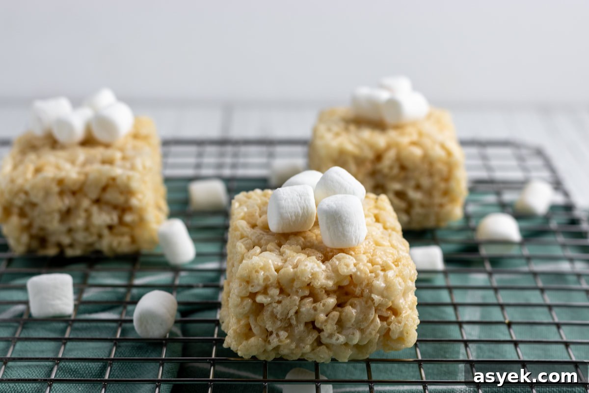 No-Bake Dairy-Free Rice Krispie Treats 6 Gluten-free option note