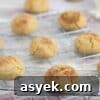 25+ Dairy-Free, Gluten-Free Protein Desserts 27 Close up of dairy-free protein cookies with cinnamon sugar on a cooling rack.