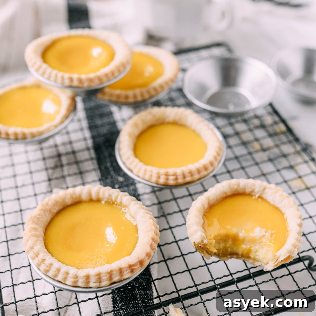 Hong kong egg tarts