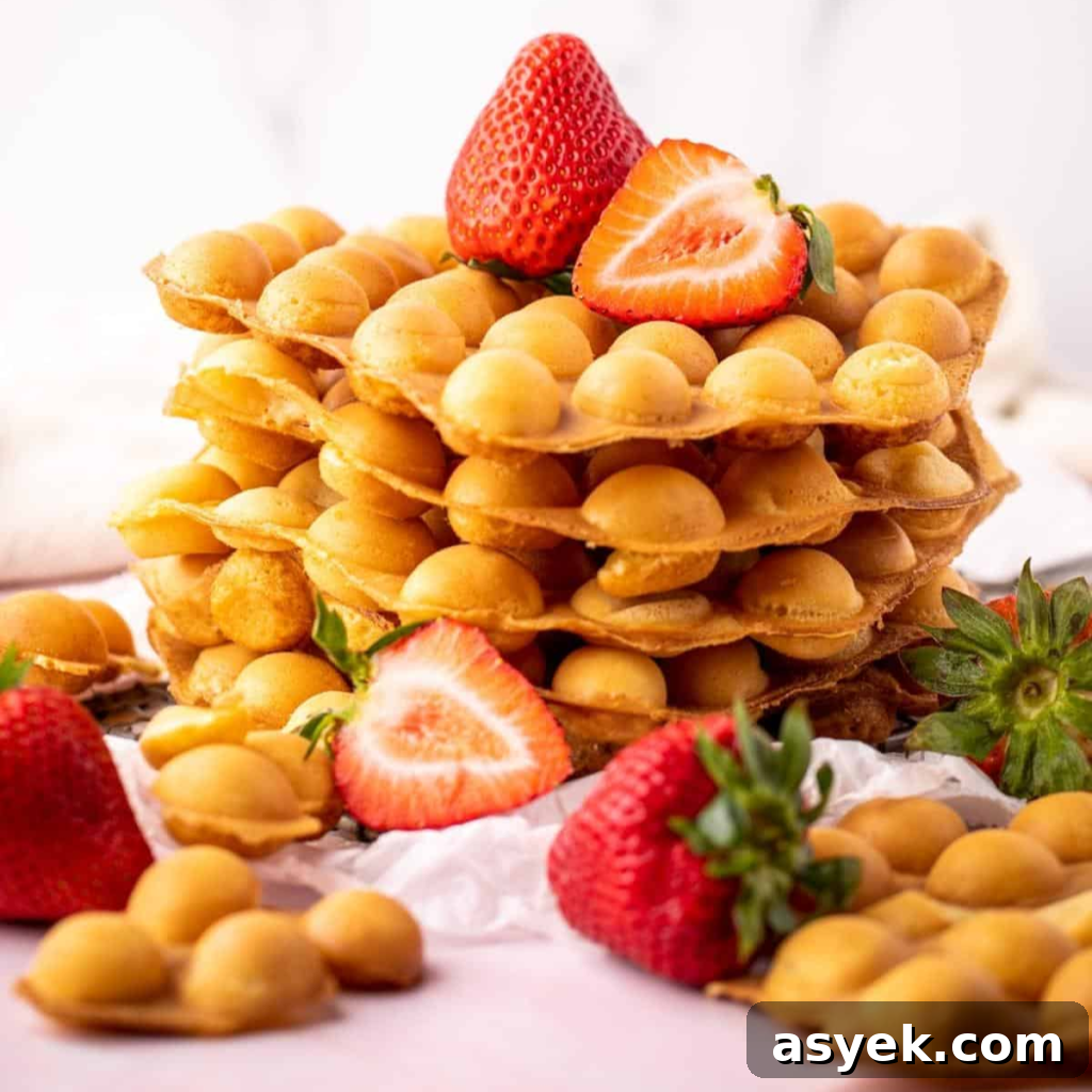 Hong Kong Bubble Waffles