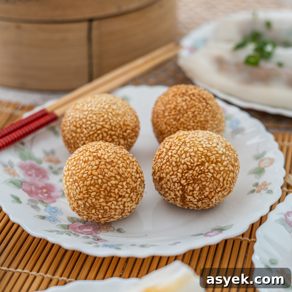 Chinese Sesame Balls