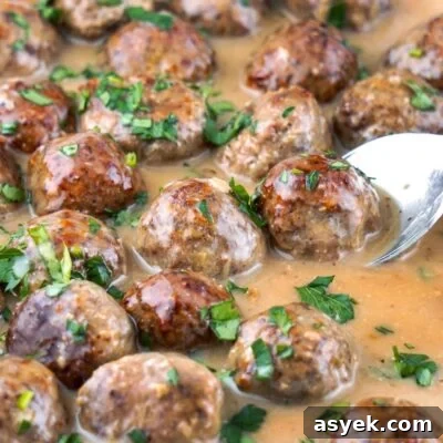 Gluten Free Swedish Meatballs